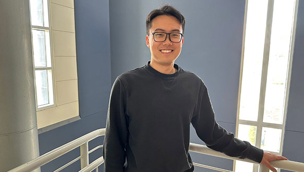Xu Chen, an Emory PhD student of theoretical chemistry